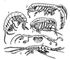 Бокоплавы: 1 — Gammarus lacustrls; 2 — Corophium curvispinum; 3 — Themisto libellula; 4 — Caprella linearis; 5 — Macrohaectopus branickii. Бокоплавы.