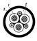 ����� ������ (���������) ������ �������� ���������� ����� 3<span style='font-family:Symbol;layout-grid-mode:line'>&acute;</span>95<span style='font-family:Symbol;layout-grid-mode:line'>+</span>3<span style='font-family:Symbol;layout-grid-mode:line'>&acute;</span>10. ������� ��������������� (3 ����, �������� 95 ��<sup>2</sup> � 3 ����������� ���� �������� 10 ��<sup>2</sup>) � ��������� ��������� � ������� ��������� �������� (������); �������� ������� 69 ��; ��������� ����� 200 �. ��� ������ �������������� � ����������� � ��������������� ������� (������������, ������������������� � ��.) � ����� �������� ��������. 1 � �������������� ����; 2 � ��������; 3 � ��������. ������.
