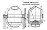 Рис. 1. Бессемеровский конвертер: 1 — корпус; 2 — пустотелая цапфа; 3 — патрубок; 4 — воздушная коробка; 5 — редуктор; 6 — днище; 7 — фурмы; 8 — горловина. Конвертер.