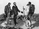 «Встреча» («Здравствуйте, господин Курбе!»). 1854. Музей Фабра. Монпелье. Курбе Жан Дезире Гюстав.
