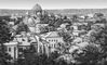 Каунас. Вид части города. Литовская Советская Социалистическая Республика.