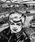 И. А. Михайлин. «Буду трактористом!». Линогравюра. 1963. Марийская Автономная Советская Социалистическая Республика.