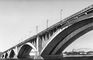 Мост через р. Енисей у Красноярска. 1960. Мост (сооружение).