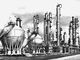 Бутадиеновые установки нефтехимического комбината в г. Плоцк. Польша.
