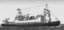 Морской землесос для Каспийского моря, СССР (производительность 8000 м<sup>3</sup>/ч). Судно.