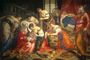 Тинторетто. «Рождение Иоанна Крестителя». 1560-е гг. Эрмитаж. Ленинград. Тинторетто Якопо.