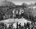 Сжигание паранджей во время митинга. Андижан. 8 марта 1927. Узбекская Советская Социалистическая Республика.