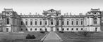 Мариинский дворец. 1752—55. Архитекторы В. В. Растрелли, А. В. Квасов и др. Реставрация 1870, архитектор К. Я. Маевский. Украинская Советская Социалистическая Республика.