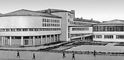 Учебные здания. Школа на проспекте Стачек в Ленинграде. 1932. Архитектор И. И. Фомин. Учебные здания.