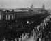 Демонстрация революционеров, освобожденных из тюрьмы. Март 1917. Якутск. Февральская буржуазно-демократическая революция 1917.