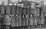 Бригада первого поезда, доставившего хлеб в 1918 из Советской России в Финляндию. Финляндская революция 1918.