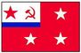 Флаг командующего флотом. Флаг военно-морской.
