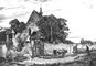 Ю. Шерментовский. «Деревенский костёл». 1870. Национальный музей. Познань. Шерментовский Юзеф.