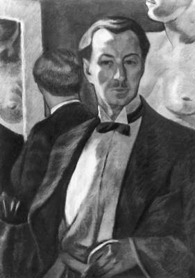 Ю. Веножинскис. Автопортрет. 1936. Каунасский художественный музей. Веножинскис Юстинас Винцо.