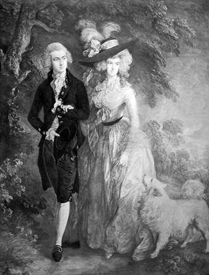 Т. Гейнсборо. «Утренняя прогулка» (портрет У. Хэллета с женой). 1785. Национальная галерея. Лондон. Гейнсборо Томас.