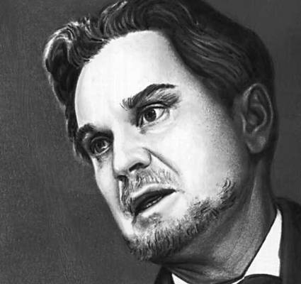 Н. О. Гриценко в роли князя Мышкина (<span style='font-family:Arial;layout-grid-mode:line'>«</span>Идиот<span style='font-family:Arial;layout-grid-mode:line'>»</span> по Ф. М. Достоевскому). Гриценко Николай Олимпиевич.