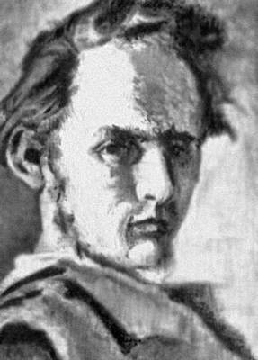 Т. Жерико. Автопортрет. Около 1811—14. Собрание П. Дюбо. Париж. Жерико Теодор.