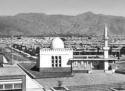 Исламабад. Застройка 1960-х гг. Исламабад.