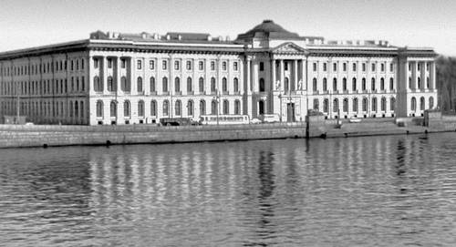 Академия художеств. 1764—88. Архитекторы А. Ф. Кокоринов, Ж. Б. М. Валлен-Деламот. Кокоринов Александр Филиппович.