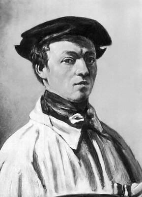 Коро Камиль Коро. Автопортрет (фрагмент). Ок. 1835. Галерея Уффици. Флоренция. Коро Камиль.