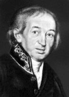 Д. Г. Левицкий. Портрет работы художника И. Е. Яковлева. 1812. Русский музей. Ленинград. Фрагмент. Левицкий Дмитрий Григорьевич.
