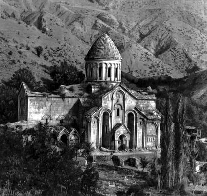 Средневековая архитектура. Храм в с. Ошки. 958—964. Ошки.