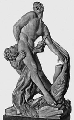 Пюже Пьер Пюже. «Милон Кротонский». Мрамор. 1670—83. Лувр. Париж. Пюже Пьер.