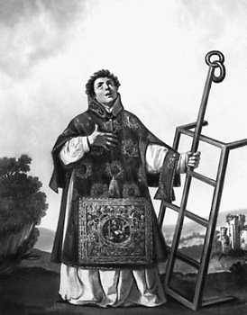 Ф. Сурбаран. «Св. Лаврентий». 1636. Эрмитаж. Ленинград. Сурбаран Франсиско.