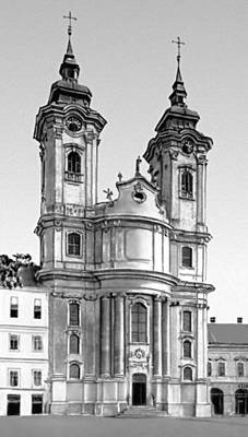 Эгер. Церковь миноритов. 1758—73. Архитектор М. Герль. Эгер.